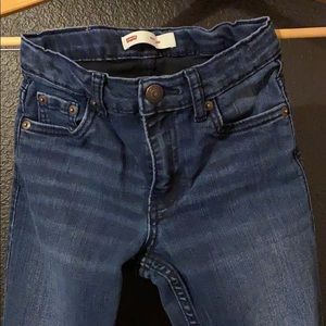 Girl’s Levi’s Dark Wash Jean